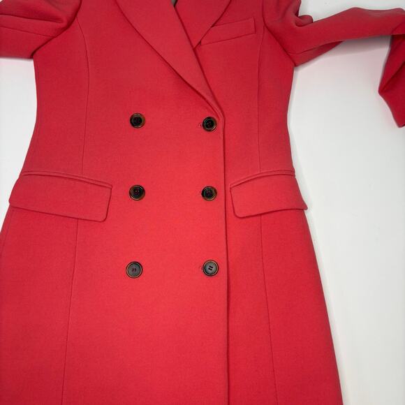 J. Crew Double Cloth Manifattura di Carmignano Wool Blend Lady Day Coat Pink 2 - Picture 11 of 16